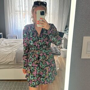 NWT❗️U.S Size: Medium| Midi Floral Dress ZARA (never worn only tried on perfect)